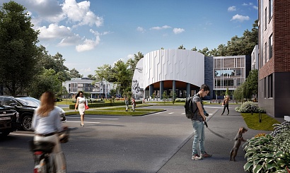 В Подмосковье проинспектировали строительство детского сада